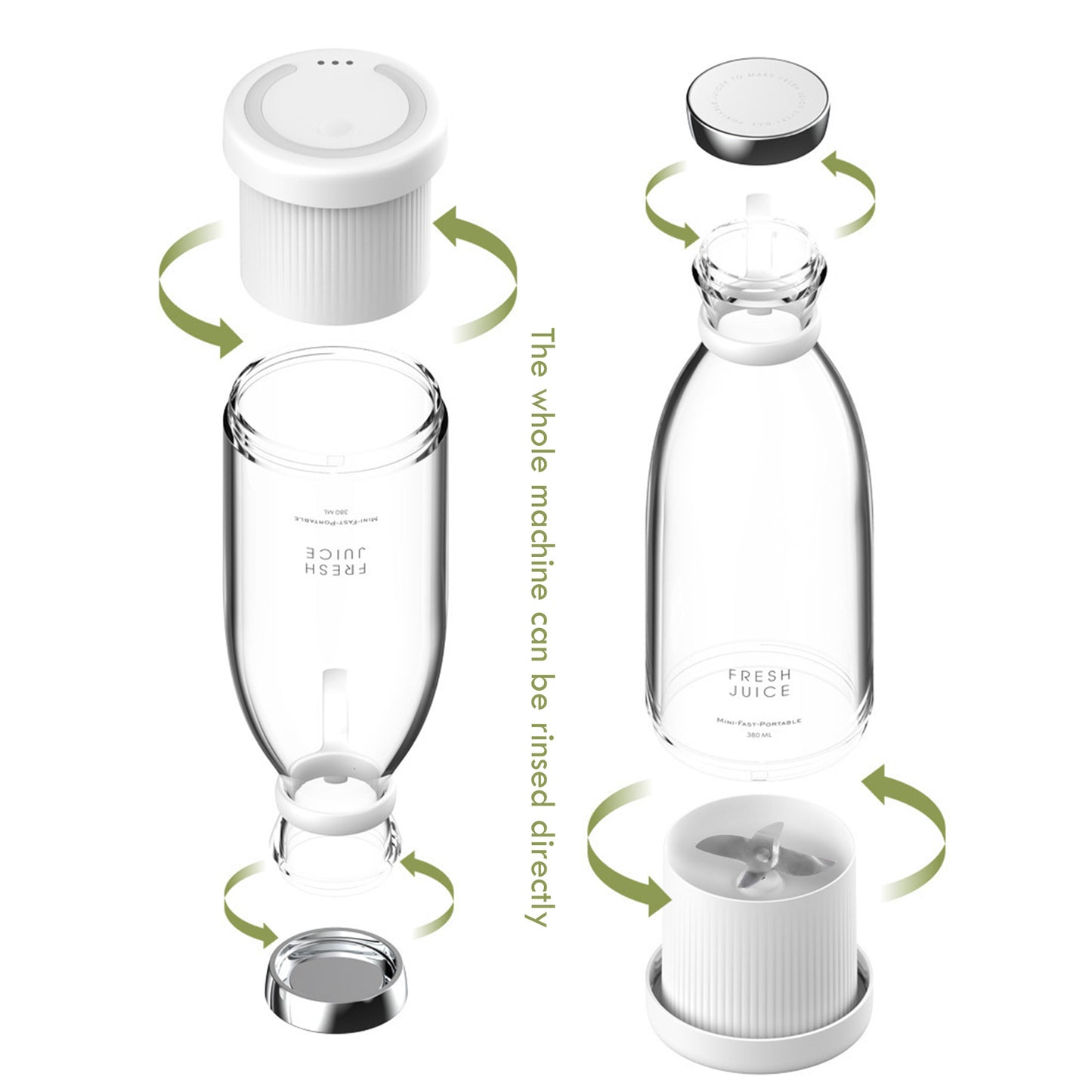 MINI liquidificador Portátil - FRESH JUICE